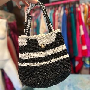Vintage Weaved Handbag